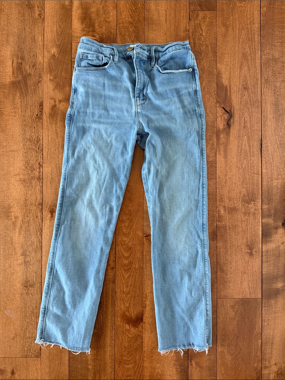 Frame Le Sylvie Crop Jeans, Sz 28